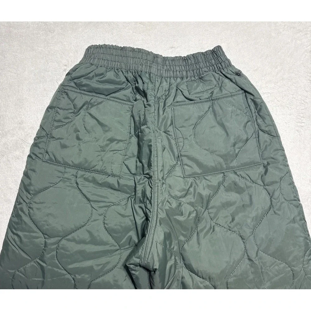 USAF CWU-9/P Flyers Liner Trousers Men's Medium Green Quilted Military Pants VTG